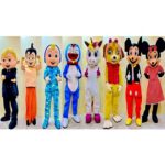 Cartoon characters dress code Drapery