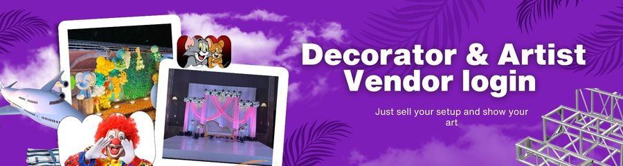 Decoration and artist vendor logging